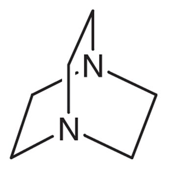 Molecular structure of 1,4-Diazabicyclo[2.2.2]octane