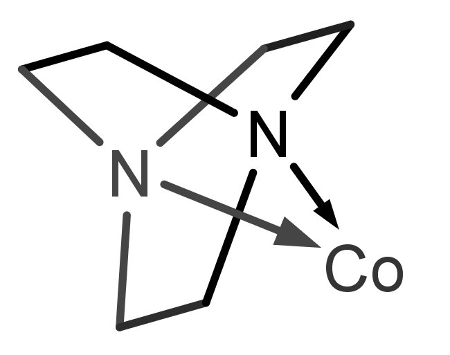 DABCO hypothetical chelation with cobalt