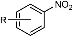 substituted nitrobenzene
